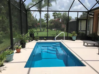 Logo of Fiberglass Pools Direct USA