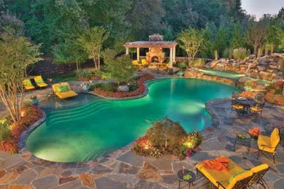 Logo of Land Shark Pool and Backyard Living
