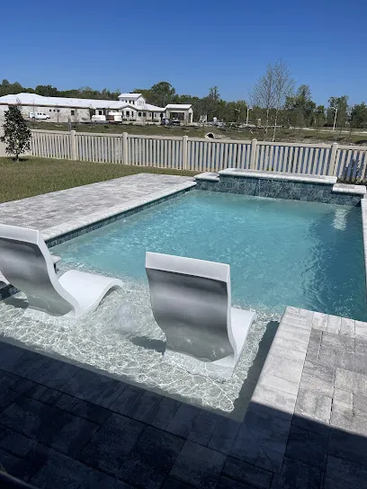 Logo of Tropical Escapes Pool Builders, LLC.